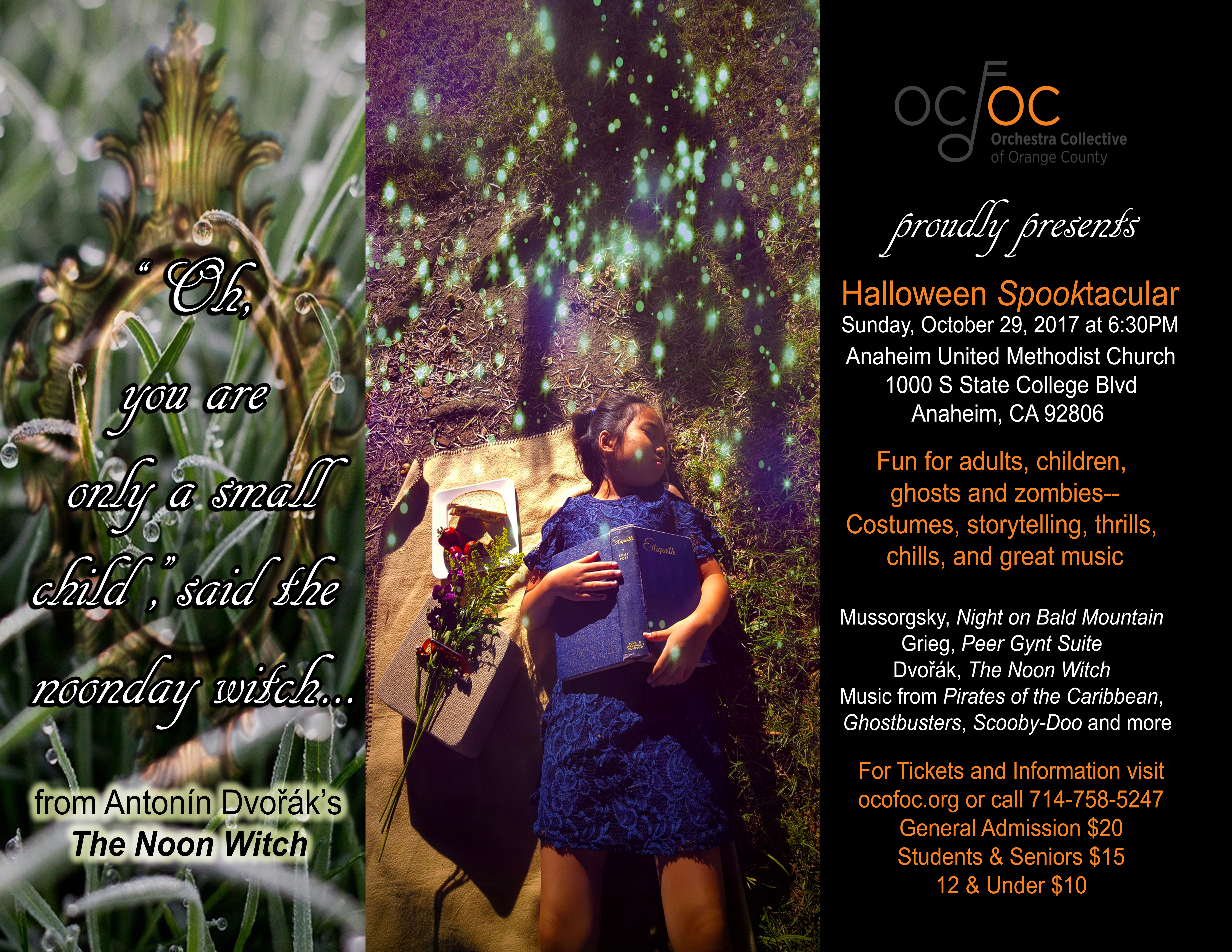OCofOC Concert Flyer for 1-26-19 Concert